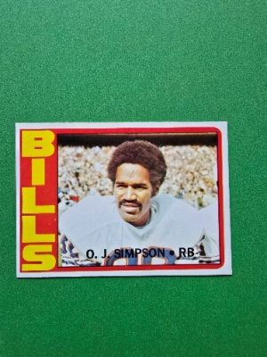1972 Topps O.J.
