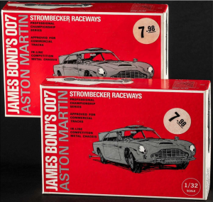 James Bond's 007 Aston Martin (Strombecker Raceways, 1966)