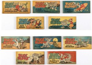 Bugs Bunny Puffed Rice Mini-Comics Giveaway Complete Series Group of 15 (Quaker, 1949) Condition: VG/FN