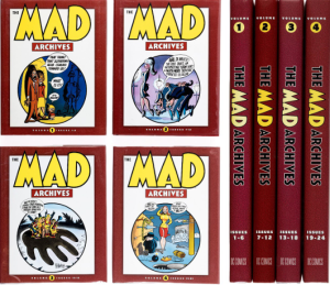 MAD Archives Volumes 1, 2, 3, and 4 Hardcover First Editions (EC, 2002-12)